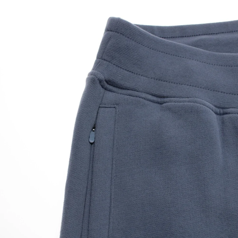 Orchard & Broome NWT Jogger Sweatpants Size L Clinton in Denim Blue Cotton